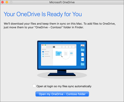 Onedrive for business mac client